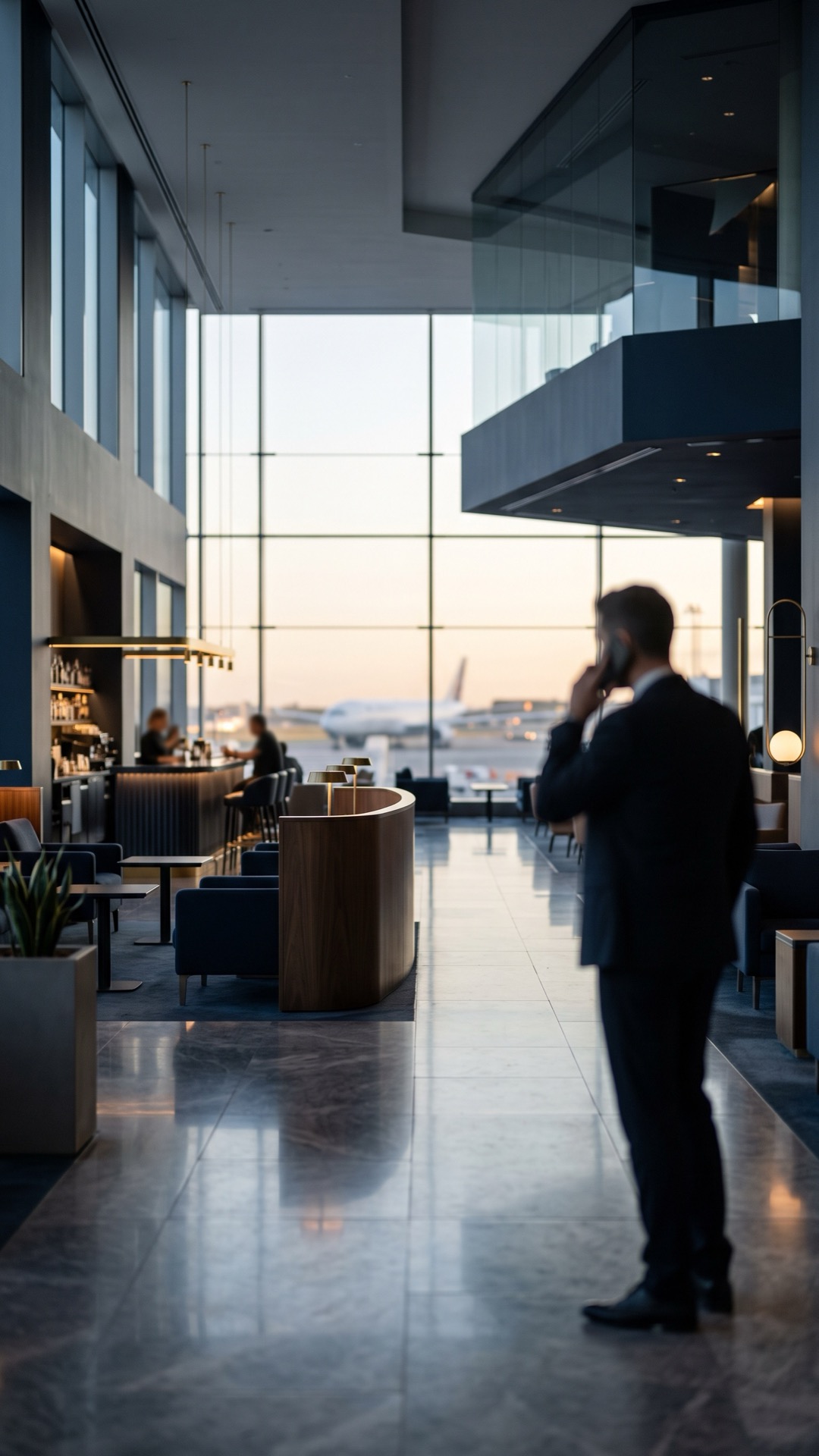 Airport lounge